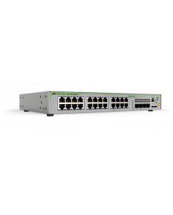 Allied Telesis GS970M Géré L3 Gigabit Ethernet (10/100/1000) Connexion Ethernet, supportant l'alimentation via ce port (PoE) 1