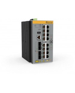 Allied Telesis AT-IE340-20GP-80 Géré L3 Gigabit Ethernet (10/100/1000) Connexion Ethernet, supportant l'alimentation via ce po