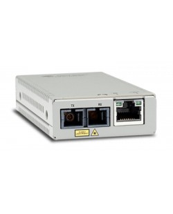 Allied Telesis AT-MMC200LX/SC-TAA-60 convertisseur de support réseau 100 Mbit/s 1310 nm Gris