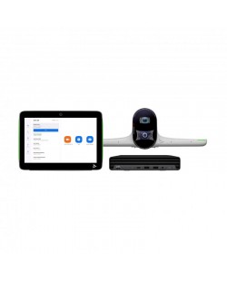 HP Poly Pack Poly Studio Large Room pour Zoom Rooms : Caméra intelligente Studio E70 et PC HP avec TC10 (ABB)