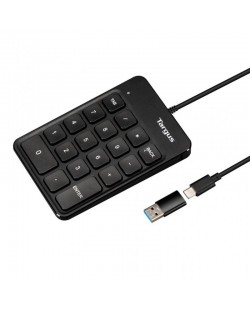 Targus AKP13GL clavier numérique Universel USB Noir