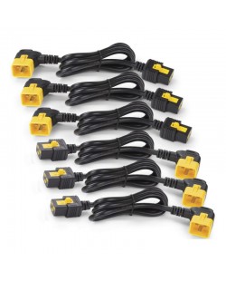 APC NetShelter - Kit cordon d'alimentation - Connecteurs à 90° - 0,61m