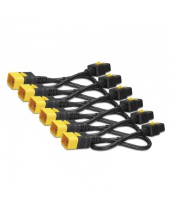 APC NetShelter - Kit cordon d'alimentation - Verrouillable - 6 câbles - 0,61m