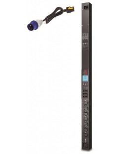 APC Rack PDU 2G, Switched, ZeroU, 16A, 230V, (7) C13 (1) C19, IEC309 Cord