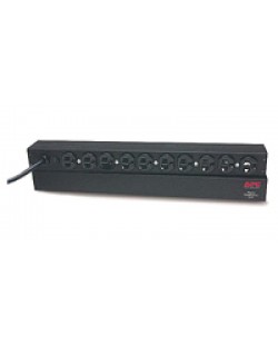APC Basic Rack 1.8kVA unité de distribution d'énergie Noir