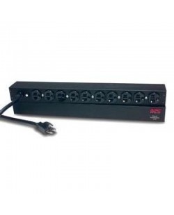 APC Rack PDU, Basic, 1U, 20A, 120V unité de distribution d'énergie Noir