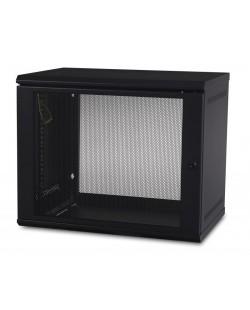 APC NetShelter WX AR109, 9U, armoire de brassage 19 pouces, montage mural, non assemblé, profondeur 400 mm