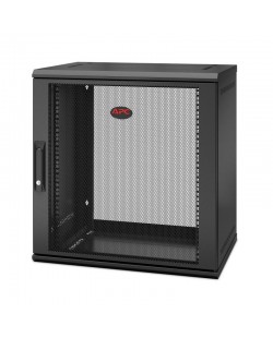 APC NetShelter WX AR112SH4 - 12U, armoire de brassage 19 pouces, montage mural, pré-assemblé, profondeur 400 mm