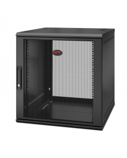 APC NetShelter WX AR112SH6 - 12U, armoire de brassage 19 pouces, montage mural, pré-assemblé, profondeur 600 mm