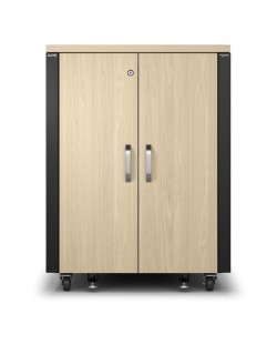 APC NetShelter - Rack informatique insonorisé - 17U - Finition Erable