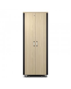 APC NetShelter - Rack informatique insonorisé - 38U - Finition Erable