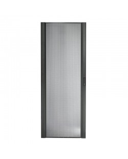 APC Porte incurvée perforée NetShelter SX 42U, 600 mm de largeur, noir