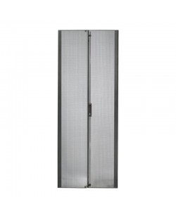 APC Double porte perforée NetShelter SX 42U, 600 mm de largeur, noir
