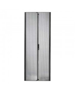 APC Double porte perforée NetShelter SX 42U, 750 mm de largeur, noir