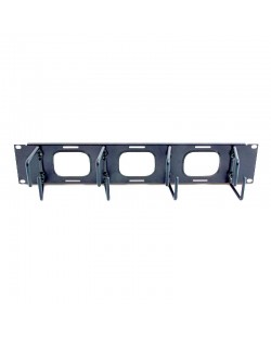 APC Élément de rangement horizontal 2U pour câbles avec ouvertures de passage