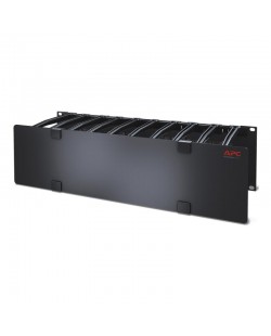 APC NetShelter - Passe-câbles horizontal - 3U - Profondeur 15 cm - 1 côté avec capot