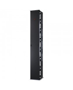 APC Passe-câbles vertical - pour racks à 2 et 4 montants - H213cm x L30cm - 1 côté
