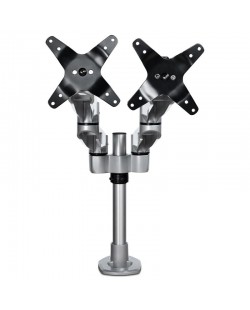 StarTech.com Support de Bureau Double Bras pour Écran - Bras pour Écran Articulé de Qualité - Écrans jusqu'à 30"(10kg) VES