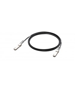 Allied Telesis AT-QSFP28-1CU câble Serial Attached SCSI (SAS) 1 m 25,8 Gbit/s Noir, Argent