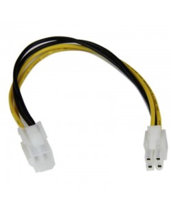 StarTech.com Câble d'extension d'alimentation processeur P4 4 broches ATX12V 20 cm -M/F