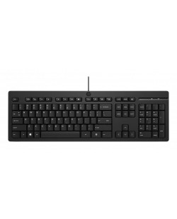 HP 125 Wired Keyboard (Bulk) clavier Bureau USB Noir