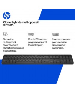 HP Clavier hybride multi-appareil 490K