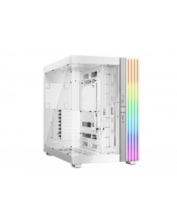 be quiet! Light Base 900 DX Blanc | Boîtier PC ARGB vitré, Mini ITX / Micro ATX / ATX / E-ATX / XL-ATX