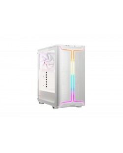 be quiet! Pure Base 501 Blanc | Boîtier PC vitré, Mini ATX / Micro ATX / ATX, 3 ventilateurs Pure Wings 3 140 mm PWM, bande AR