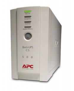 APC BK500 alimentation d'énergie non interruptible 0,5 kVA 300 W
