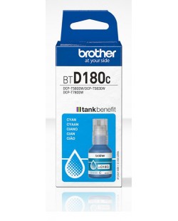 Brother BTD180C Bouteille d'encre cyan originale