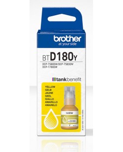 Brother BTD180Y Jaune Bouteille d'encre originale