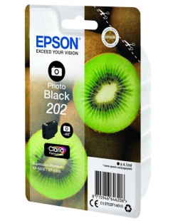 Epson Kiwi Singlepack Photo Black 202 Claria Premium Ink