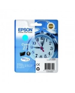 Epson Alarm clock Singlepack Cyan 27 DURABrite Ultra Ink