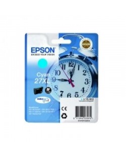 Epson Alarm clock Singlepack Cyan 27XL DURABrite Ultra Ink