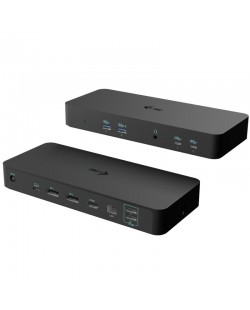 i-tec C31INTGTRI4KDOCPDIT station d'accueil Avec fil USB 3.2 Gen 1 (3.1 Gen 1) Type-C Noir