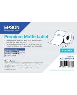 Epson Premium Matte Label - Continuous Roll: 102mm x 60m