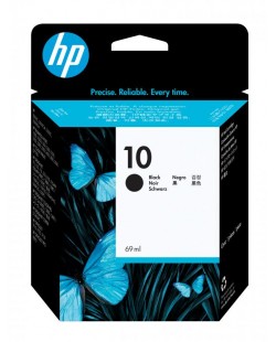 HP 10 cartouche d'encre noir authentique