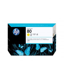 HP 80 175-ml Yellow DesignJet Ink Cartridge tête d’impression A jet d'encre thermique