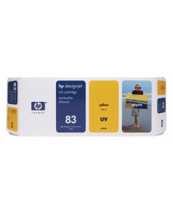 HP Cartouche d'encre jaune UV 83 (680 ml) tête d’impression A jet d'encre thermique
