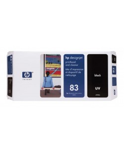 HP 83 tête d'impression UV et dispositif de nettoyage de tête d'impression DesignJet noire