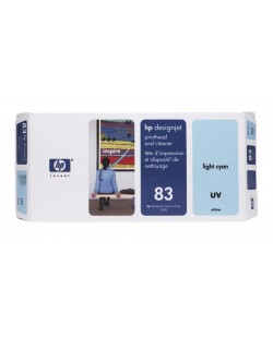 HP 83 tête d'impression UV et dispositif de nettoyage de tête d'impression DesignJet cyan clair