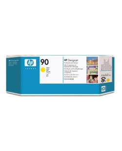 HP 90 tête d'impression jaune et dispositif de nettoyage