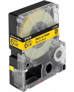 Epson LC-2YBP9 - Couleur Pastel - Noir surJaune - 6mmx9m - LW-300/400/400VP/700/900P
