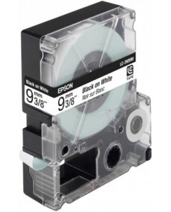 Epson LC-3WBN9 - Standard - Noir sur Blanc - 9mmx9m - LW-300/400/400VP/700/900P