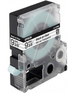Epson LC-3TBN9 - Transparent - Noir sur Transparent - 9mmx9m - LW-300/400/400VP/700/900P