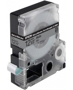 Epson LC-4SBE9 - Mat - Noir sur Argent Mat - 12mmx9m - LW-300/400/400VP/700/900P
