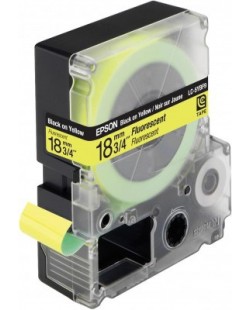 Epson LC-5YBF9 - Fluorescent - Noir sur Jaune - 18mmx9m - LW-400/400VP/700/900P