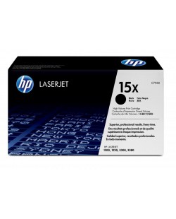 HP 15X toner LaserJet noir grande capacité authentique