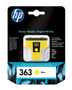 HP 363 cartouche d'encre 1 pièce(s) Original Rendement standard Jaune