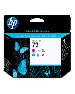 HP 72 tête d'impression cyan et magenta